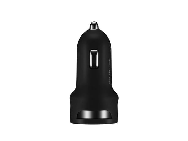 Canyon C-04 - Bilstrømadapter - 2.4 A - 2 utgangskontakter (USB) - svart