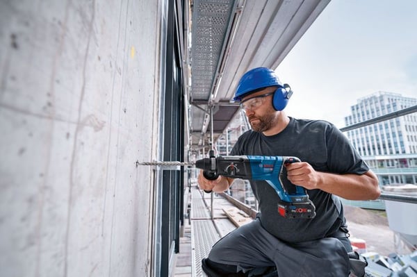 Bosch GBH 18V-28 D Professional borrhammare SDS-plus kolborstfri solo - SOLO