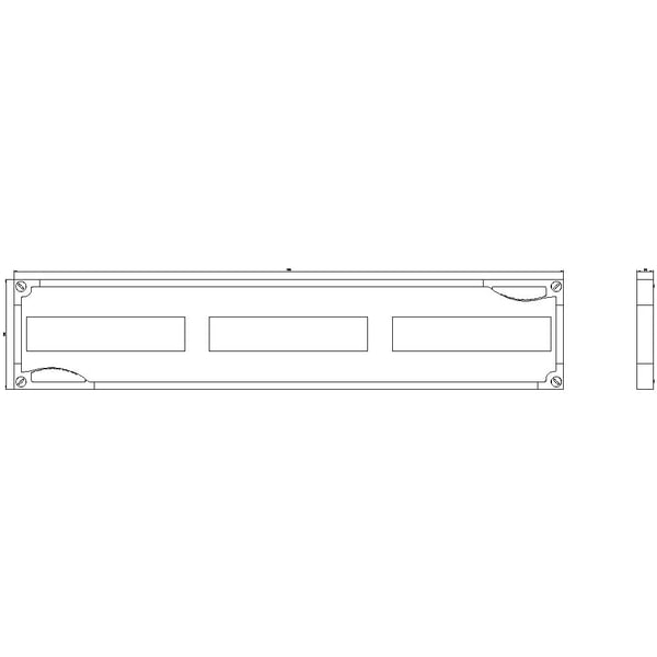 Siemens 8GK9601-1KK31, 150 mm, 760 mm, 160 mm, 25 mm, 484 g