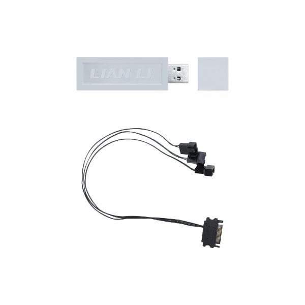 Lian Li L-Wireless Controller - Trådlös fläktkontroller - vit
