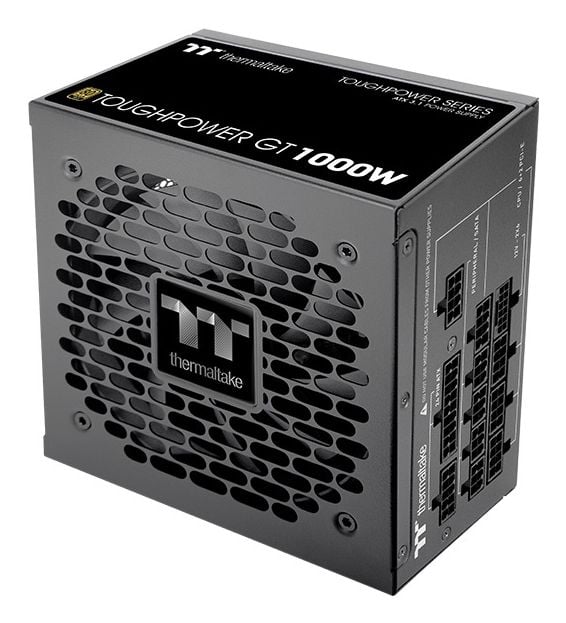 Virtalähde Thermaltake Toughpower GT 1000W ATX3.1/GEN5 80+G BK vähittäiskauppa