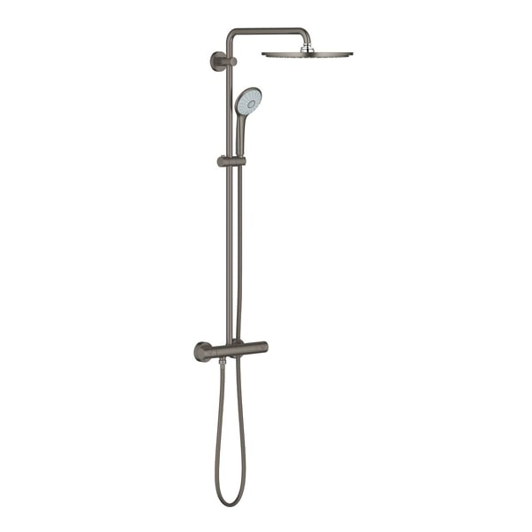 Grohe Euphoria 310 Dusjsystem med termostat - børstet hard grafitt