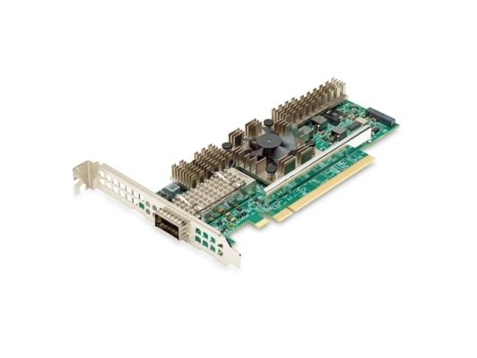Broadcom NetXtreme E-Series P150P - Nettverksadapter - PCIe - 50 Gigabit QSFP28 x 1