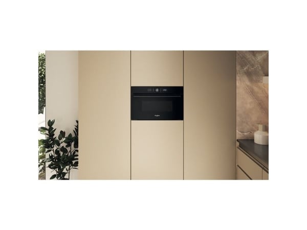 Whirlpool WMD54MB, Inbyggd, Kombinationsmikrovågsugn, 31 l, 1000 W, Inbyggd display, LED