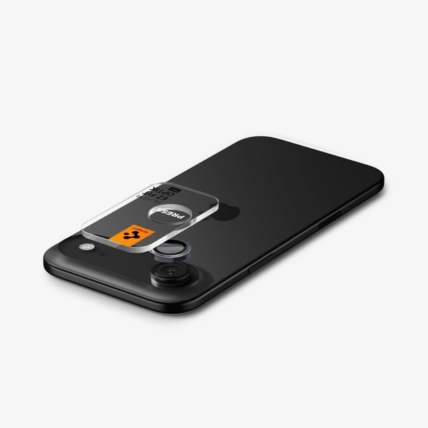 Spigen Glas.tR EZ Fit Optik Pro, Apple, iPhone Air, Grå, 2 stykker
