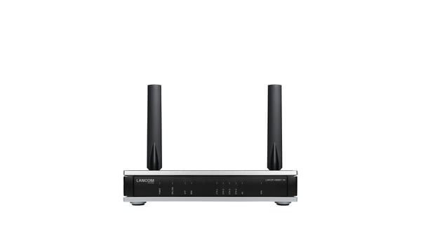 LANCOM 1800EF-4G - Trådløs ruter - DSL/WWAN 1GbE - Wi-Fi 6 - Dobbeltbånd - 4G, 3G - VoIP-gateway