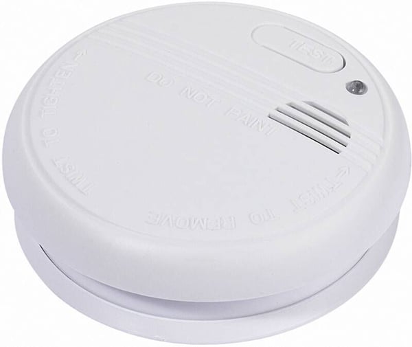 Vivanco VVACSMOKALAR4PC, Trådløs, Hvit, Hjem, Kontor, 85 dB, Flate-montert, Batteri