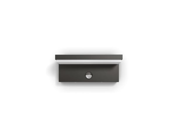 Philips myGarden Bustan vägglampa 9 W, med sensor, 2700 K, antracit