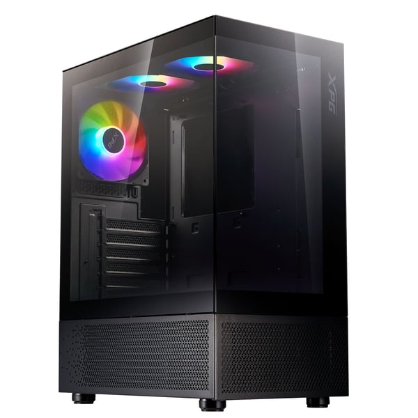 XPG Invader X Mini, Midi Tower, PC, Svart, ATX, micro ATX, Mini-ITX, SPCC, 16,6 cm