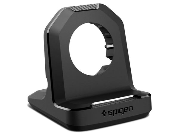 Spigen AMP05764, Stå, Smartklokke, Svart, Apple, Apple Watch Series, Termoplastisk polyuretan (TPU)