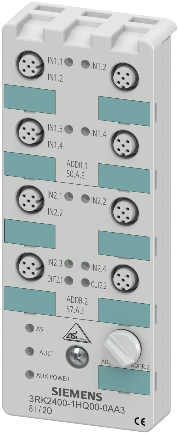 Siemens 3RK2400-1HQ00-0AA3 PLC I/O-moduuli 24 V/DC 24 V/DC