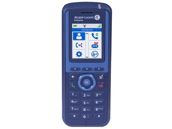 Alcatel-Lucent 8254 DECT - Trådløs digitaltelefon - IP-DECT\GAP - blå
