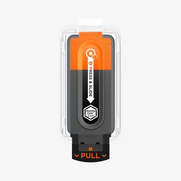 Spigen GLAS.tR EZ Fit Pro, Google, Pixel 10 Pro Fold, Pölynkestävä, Naarmuuntumisenkestävä, Läpinäkyvä, 2 kpl