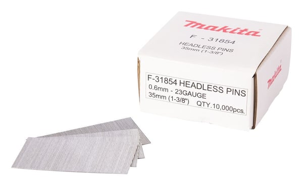Makita Bolter 0,6X35MM, stål P35, 10.000 stk. F-31854 Bolter 0,6X35MM, stål P35, 10.000 stk. BPT350, BPT351, AF500HP