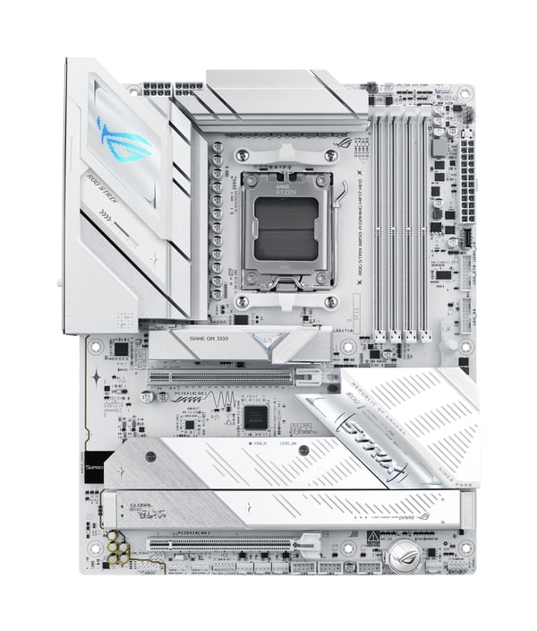 ASUS ROG STRIX B850-A GAMING WIFI7 NEO moderkort AM5 ATX DDR5, vitt