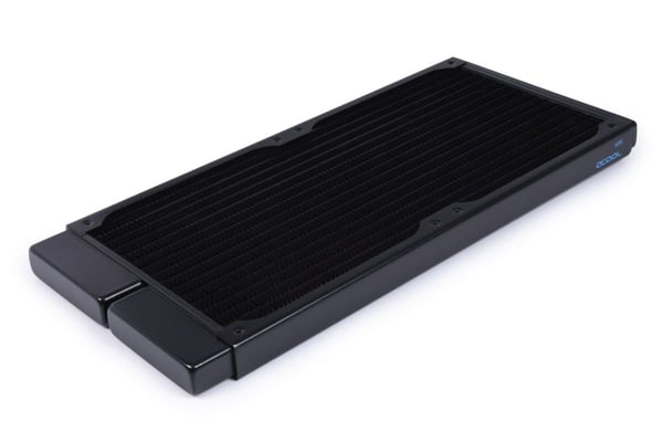 Alphacool 14444, Radiator, Messing, Kopper, Rustfritt stål, Sort, 1/4", 14 cm, 140 mm