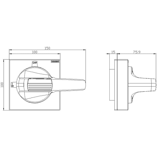Siemens 8UD1841-2AE01, 668 g, 198 mm, 195 mm, 105 mm