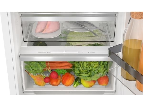 Bosch KIN96VFD0 kombiskap 290 L Serie 4, integrert, klasse D