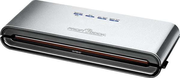 ProfiCook PC-VK 1080 - Vakuummaskin för plastpåsar - 120 W - rostfritt stål/svart