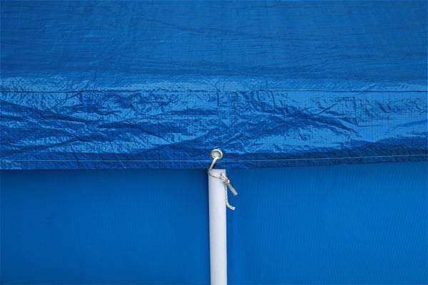 Bestway Pokrywa do basenu stelażowego 400 x 211 cm Bestway 58107