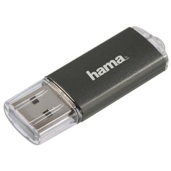 Hama FlashPen "Laeta" - USB-flashstasjon - 16 GB - USB 2.0 - grå