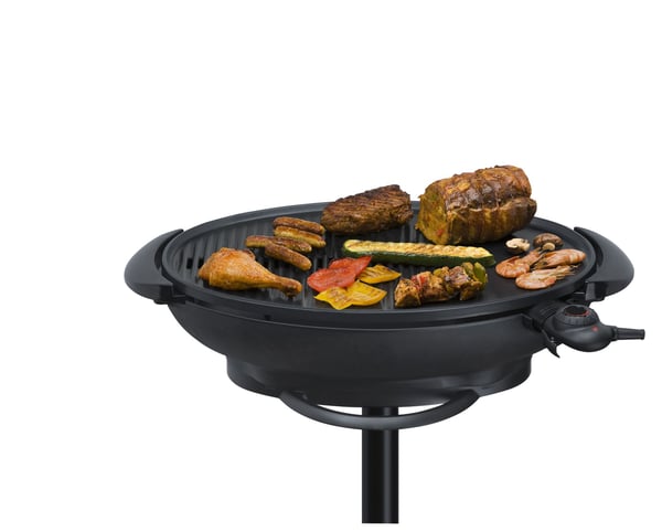 Steba VG 350 BIG, 2200 W, Grill, Elektrisk, 1 zone(s), Kjele, Griddle