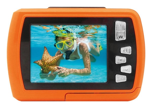 Easypix Aquapix W2024 Splash -kompaktikamera 5 MP, oranssi