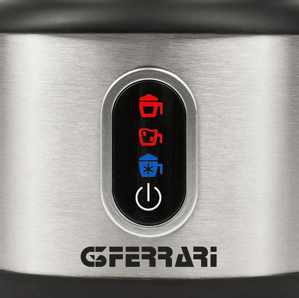 G3 Ferrari G10198, Automatisk mjölkskummare/värmare, Svart, Rostfritt stål, Rostfritt stål, 250 ml, 250 ml, Röra