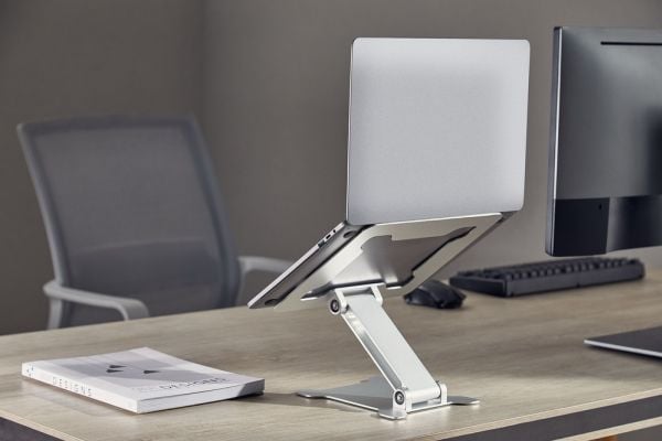 Gembird NBS-D1-03 - Ställ för bärbar dator - hopfällbar - 15.6" - silver