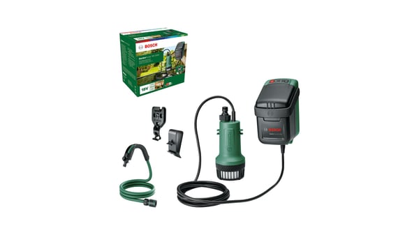 Bosch - Hagepumpe - trådløs - 18 V - 2.5 Ah - uten batteri - 2.5 kg - SOLO