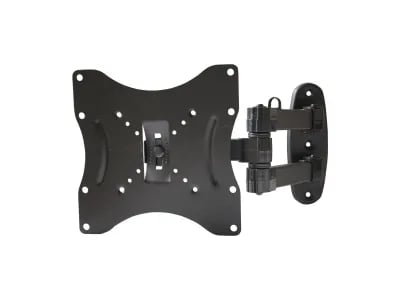 ART ACV-22 - Brakett - for LCD-TV - metall - svart - skjermstørrelse: 19"-42" - veggmonterbar