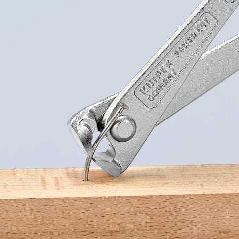 Knipex 99 14 300, Hovtang, 3,8 mm, 2,5 cm, Stål, Kromfarget, 25 mm