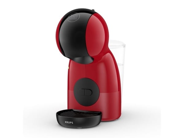 Krups NESCAFÉ DOLCE GUSTO KP1A35, Kapseldrevet kaffemaskin, 0,8 l, Kaffekapsler, 1600 W, Svart, Rød