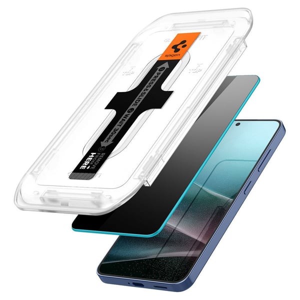 Dėklas Spigen Glas.TR EZ FIT HD Yksityisyyslasi Samsung Galaxy S24/S25 2vnt.