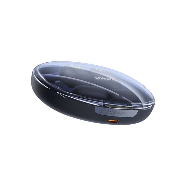 Baseus Eli Sport 1, Trådløs, Samtaler/musikk, 84 g, Hodesett, Sort