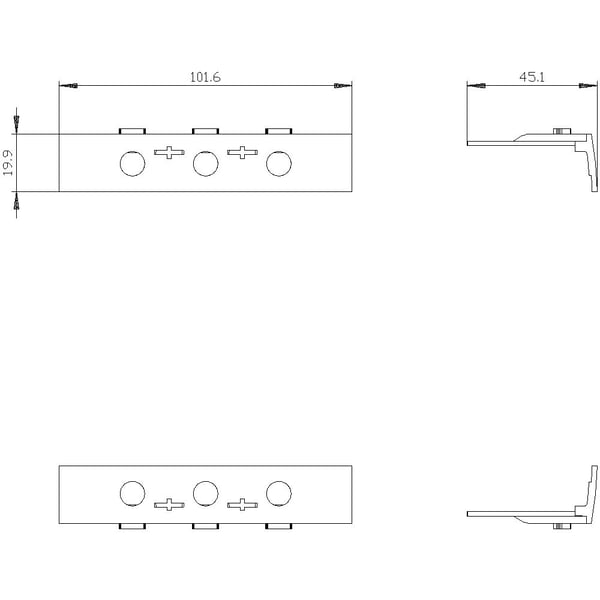 Siemens 3VA9114-0KB01 klemmedeksel, 1 stk