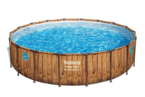 Bestway Power Steel™ Swim Vista Series™ Pool Set - 5.49m x 1.22m 23062 L