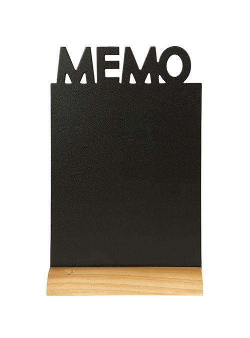 Securit Memo, 21 x 6 mm, Harts, Trä, Svart