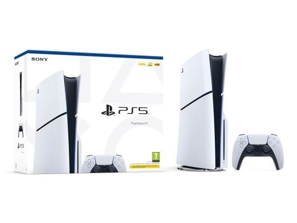 Sony | Playstation® 5 Slim (Disc-version) - Spelkonsol - 1TB SSD NVme - Wi-Fi/LAN - Hvid