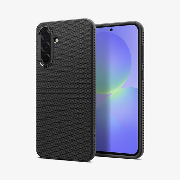 Spigen Liquid Air, Suojus, Samsung, Galaxy A36 5G, 17 cm (6.7"), musta