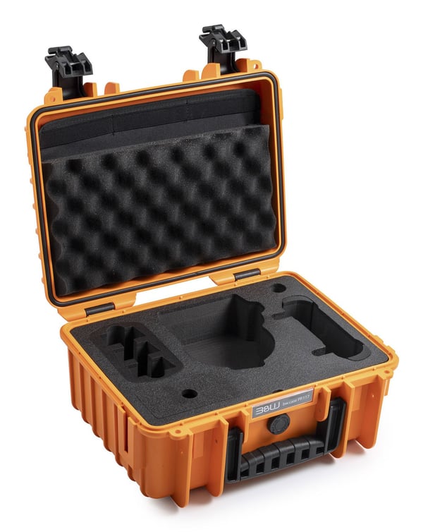 B&W Cases PP.117.Flip, Hårt fodral, Orange, Polypropylen (PP), Monokromatiskt, 11,7 l, -30 - 80 ° C