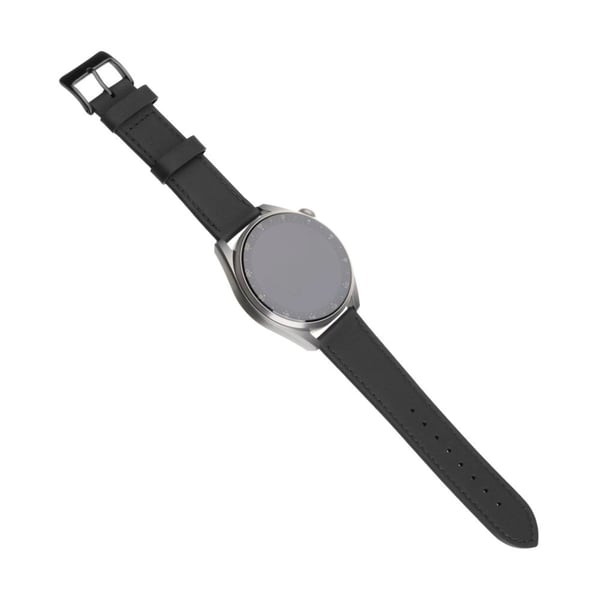 FIXED - KlocKräm för smart klocka - 20 mm bred - 165 - 215 mm - svart - för Garmin Approach S40, S42; Forerunner 645; Samsung Galaxy Watch 3, Watch...