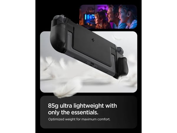 Spigen Dual Grip Nintendo Switch 2-deksel, svart