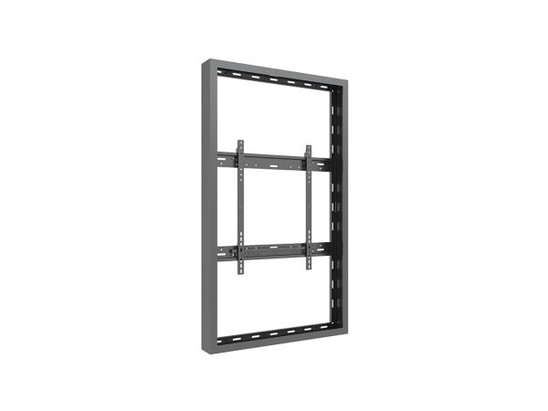 Multibrackets 6121, Terästä, Musta, Maisema/Muotokuva, 139,7 cm (55"), 25 kg, 200 x 200 mm