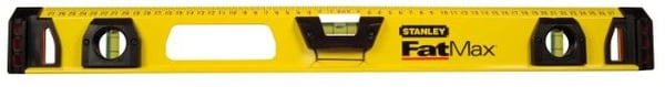 Stanley 1-43-555, 1,2 m, gul, 0,5 mm/m, aluminium