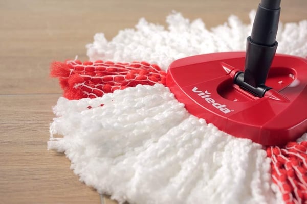 Vileda Easy Wring Turbo Spinmoppe 2-i-1-påfyllning