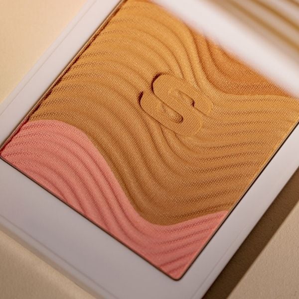 Sisley Phyto-Touche Sun Glow Powder, Kombinerad hud, Medium, Trio Miel Cannelle, Box, Rödhet, Brons, Strålning, Pressat puder