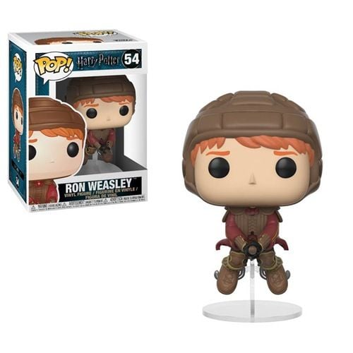 FUNKO Figure POP! Harry Potter - Ron + Scopa, Samlarfigur, Filmer och TV-serier