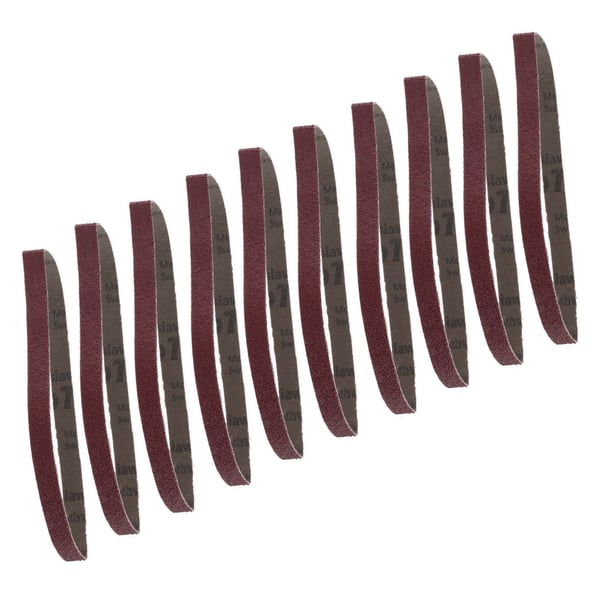 set med slipband av tyg 457x13mm, kornstorlek 40/80/120, för DCM200, DeWalt [DT3607-QZ] 10 st.