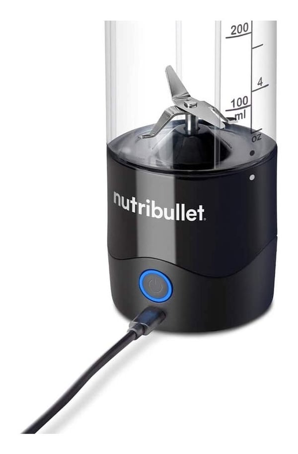 NutriBullet NBP003B, Bærbar blender, 0,475 l, Pulsfunksjon, Isknusing, 0,4237 m, Svart